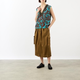 Floral Sequin Top
