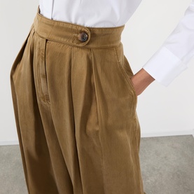 High-Rise Wide Leg Trousers