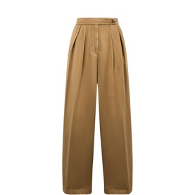 High-Rise Wide Leg Trousers