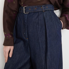 Peaches Belted Wide Leg Trousers