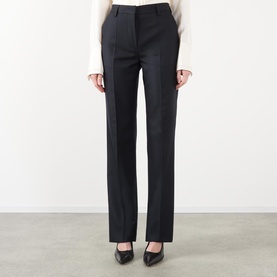 Pulla High-Rise Straight Leg Trousers