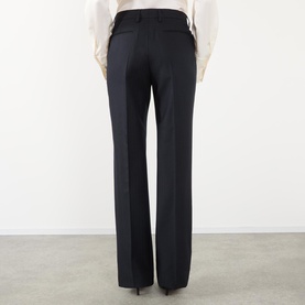 Pulla High-Rise Straight Leg Trousers