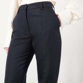 Pulla High-Rise Straight Leg Trousers