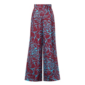 Pila Printed Wide Leg Trousers