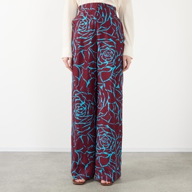 Pila Printed Wide Leg Trousers