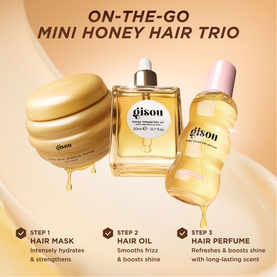 On-The-Go Honey Hair Trio Gift Set