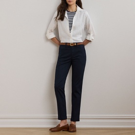 Mid-Rise Stretch Chinos