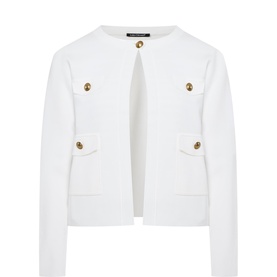 Flap Pocket Knitted Cardigan