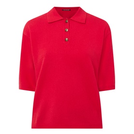 Knitted Polo Sweater