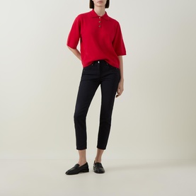 Knitted Polo Sweater