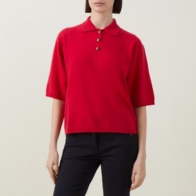 Knitted Polo Sweater