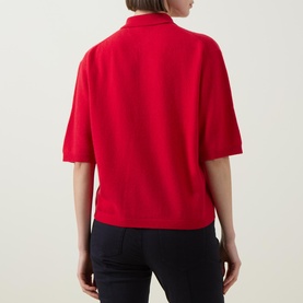 Knitted Polo Sweater