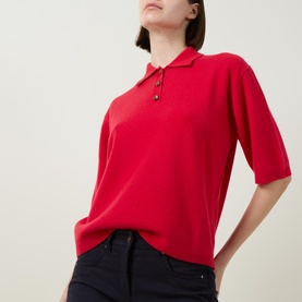 Knitted Polo Sweater