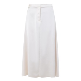 High-Rise Flared Skirt