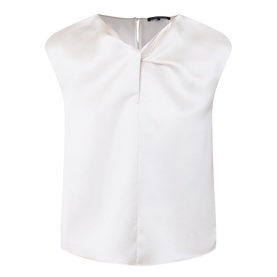 Twisted Keyhole Blouse