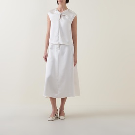 Twisted Keyhole Blouse