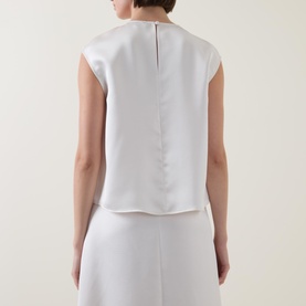 Twisted Keyhole Blouse