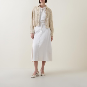 Twisted Keyhole Blouse