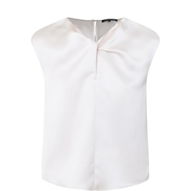 Twisted Keyhole Blouse