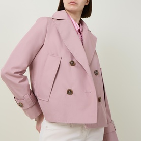 Double Breasted Trench Jacket