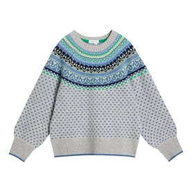 Mini Heart Fair Isle Sweater