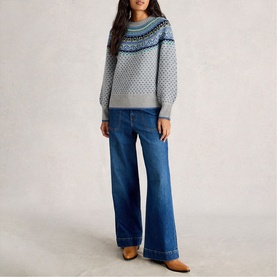 Mini Heart Fair Isle Sweater