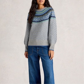 Mini Heart Fair Isle Sweater