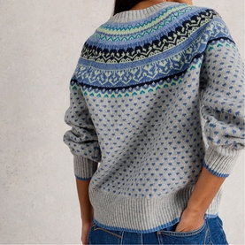Mini Heart Fair Isle Sweater