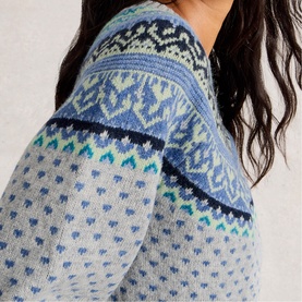 Mini Heart Fair Isle Sweater