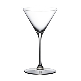Grape Set of Two Martini/Cocktail Glasses