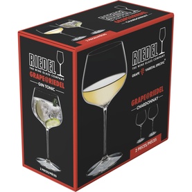 Grape Set of Two Chardonnay/Gin Tonic Glasses