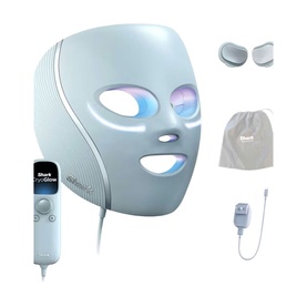 CryoGlow Under-Eye Cooling + LED Mask - Frost Blue