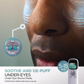 CryoGlow Under-Eye Cooling + LED Mask - Lilac Chill
