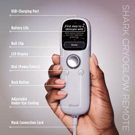 CryoGlow Under-Eye Cooling + LED Mask - Lilac Chill