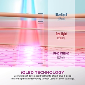 CryoGlow Under-Eye Cooling + LED Mask - Lilac Chill