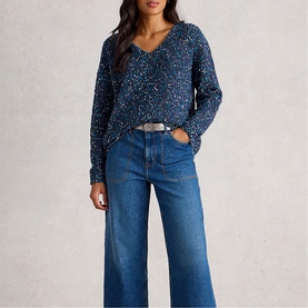 Textured Knit Sweater