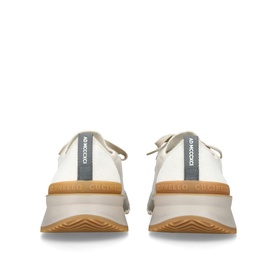 Knit Lace-Up Trainers