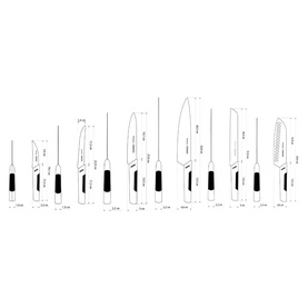 Kitchen Knife Six-Piece Set