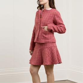Astrid Woven Tweed Blazer