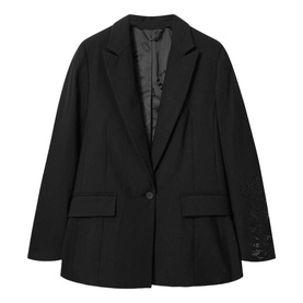 Ottie Skull Single-Breasted Blazer