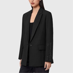 Ottie Skull Single-Breasted Blazer