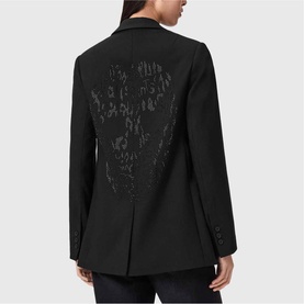 Ottie Skull Single-Breasted Blazer