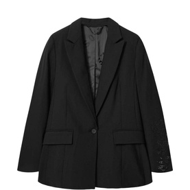 Ottie Skull Single-Breasted Blazer