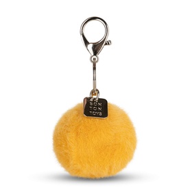 Smiley Fuzzy Keychain 5.5cm