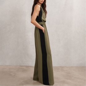 Colour-Blocked Jumpsuit