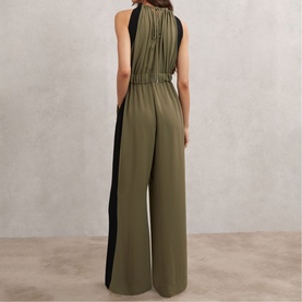 Colour-Blocked Jumpsuit