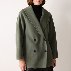 Double Faced Shawl Coat