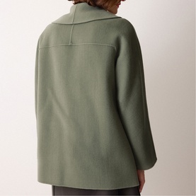 Double Faced Shawl Coat