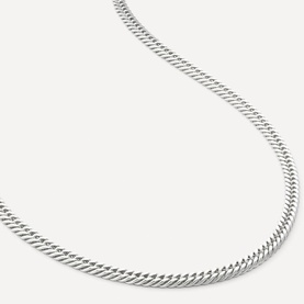 Heavy Curb Chain Necklace