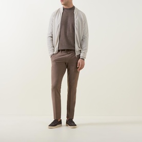 Textured Knitted Sweater